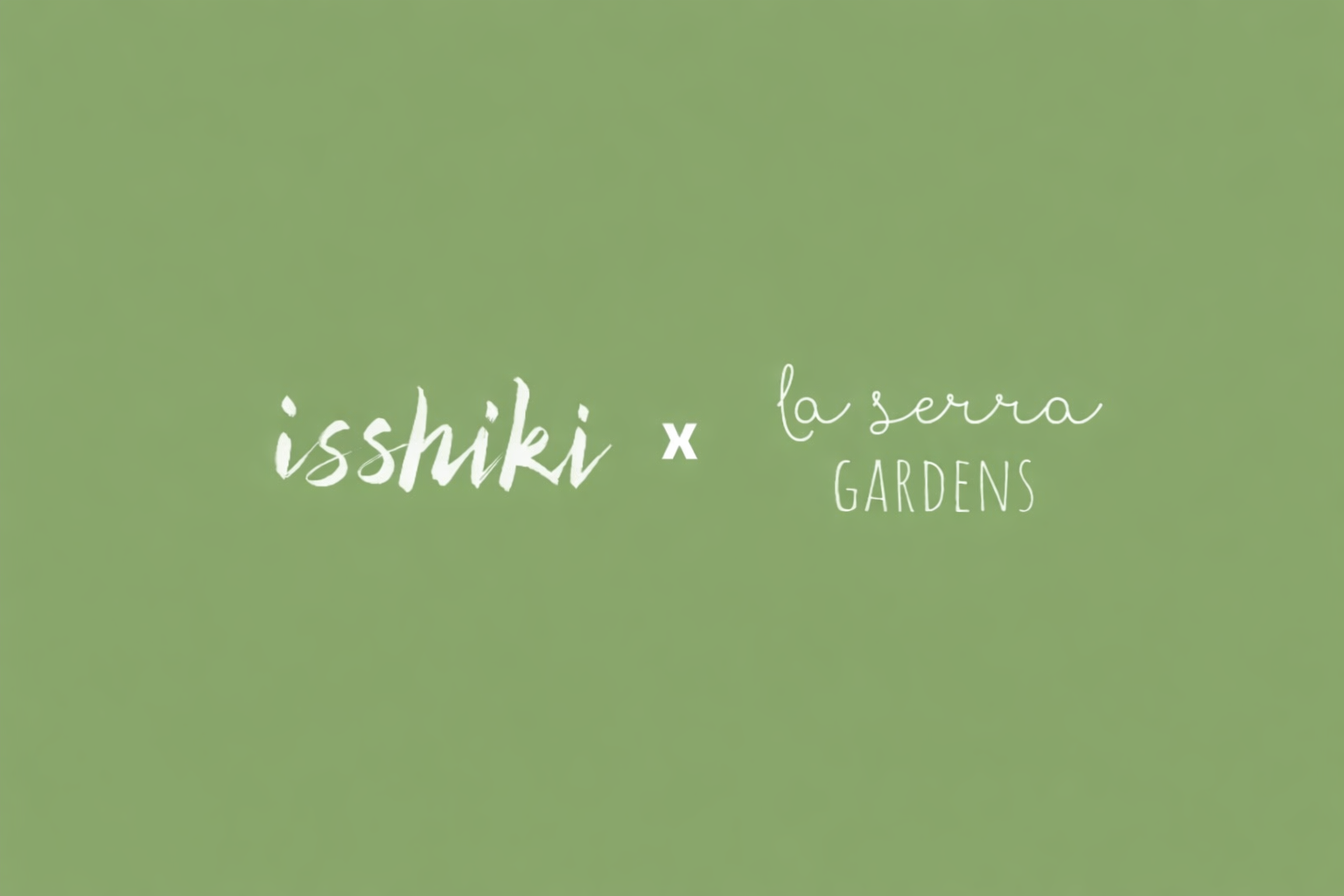 Isshiki Matcha x La Serra Garden Sakura Matcha Latte | Spring