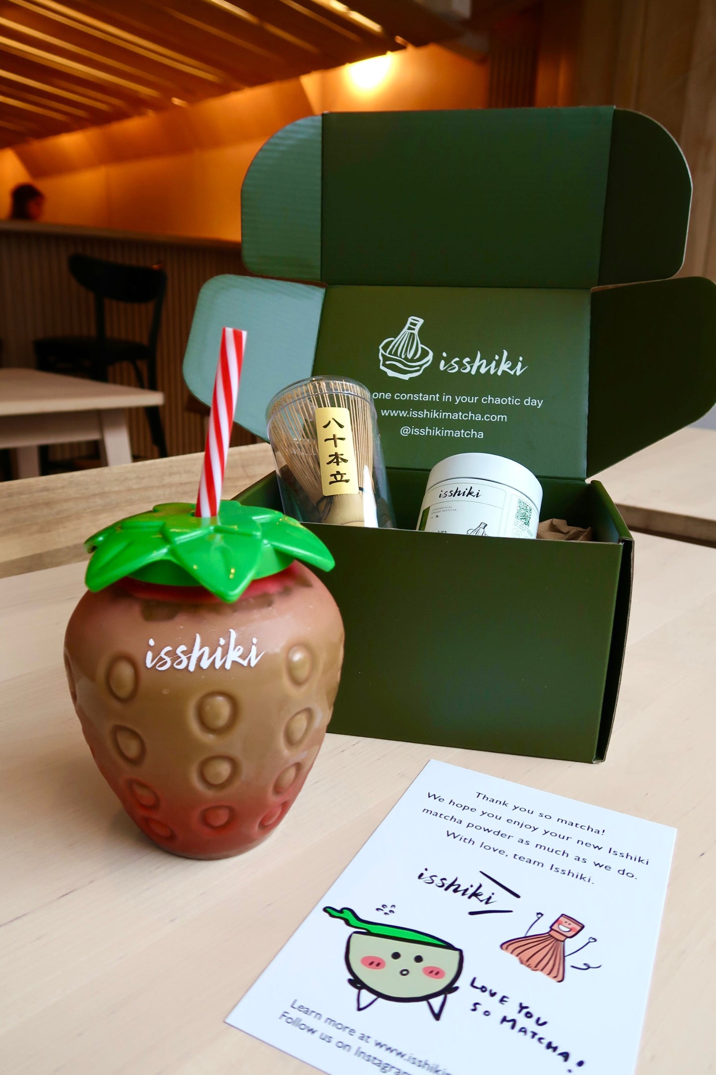 Isshiki Strawberry Reusable Cup