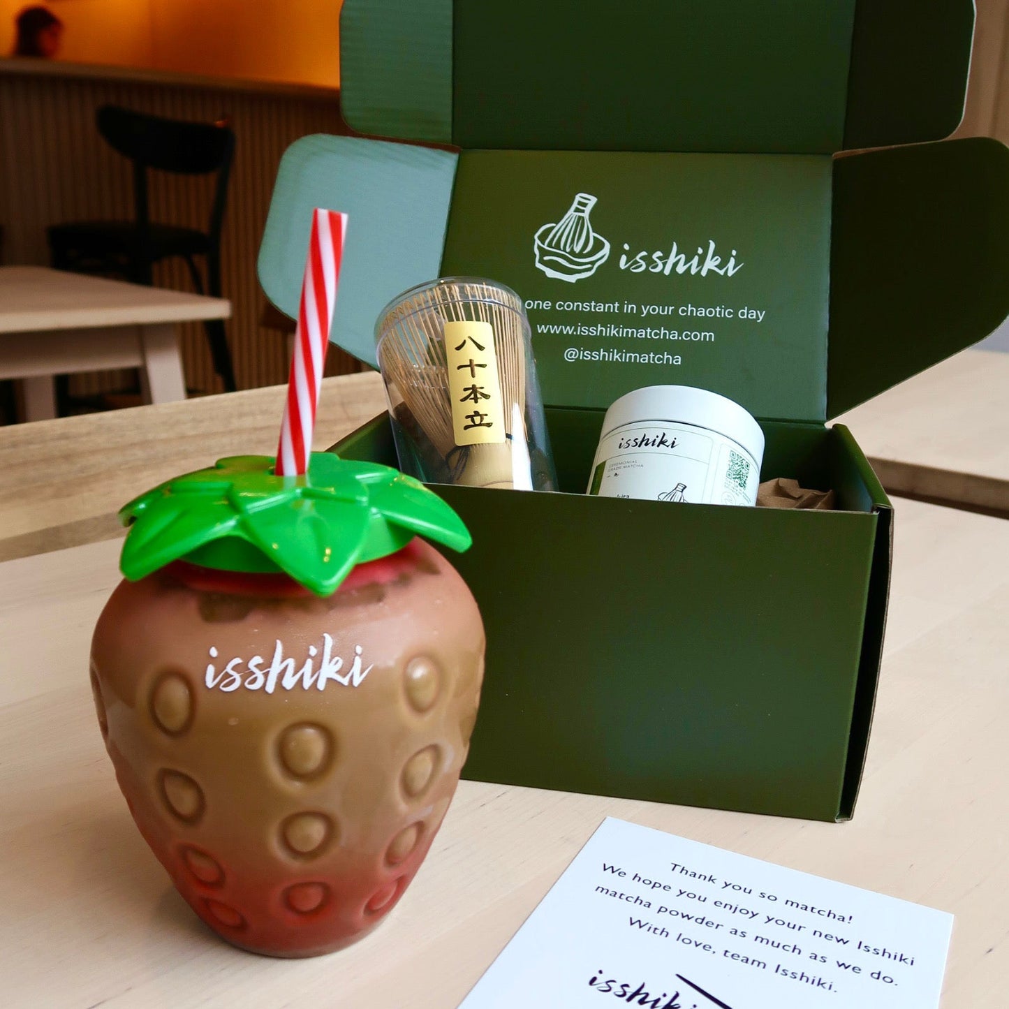 Isshiki Strawberry Reusable Cup