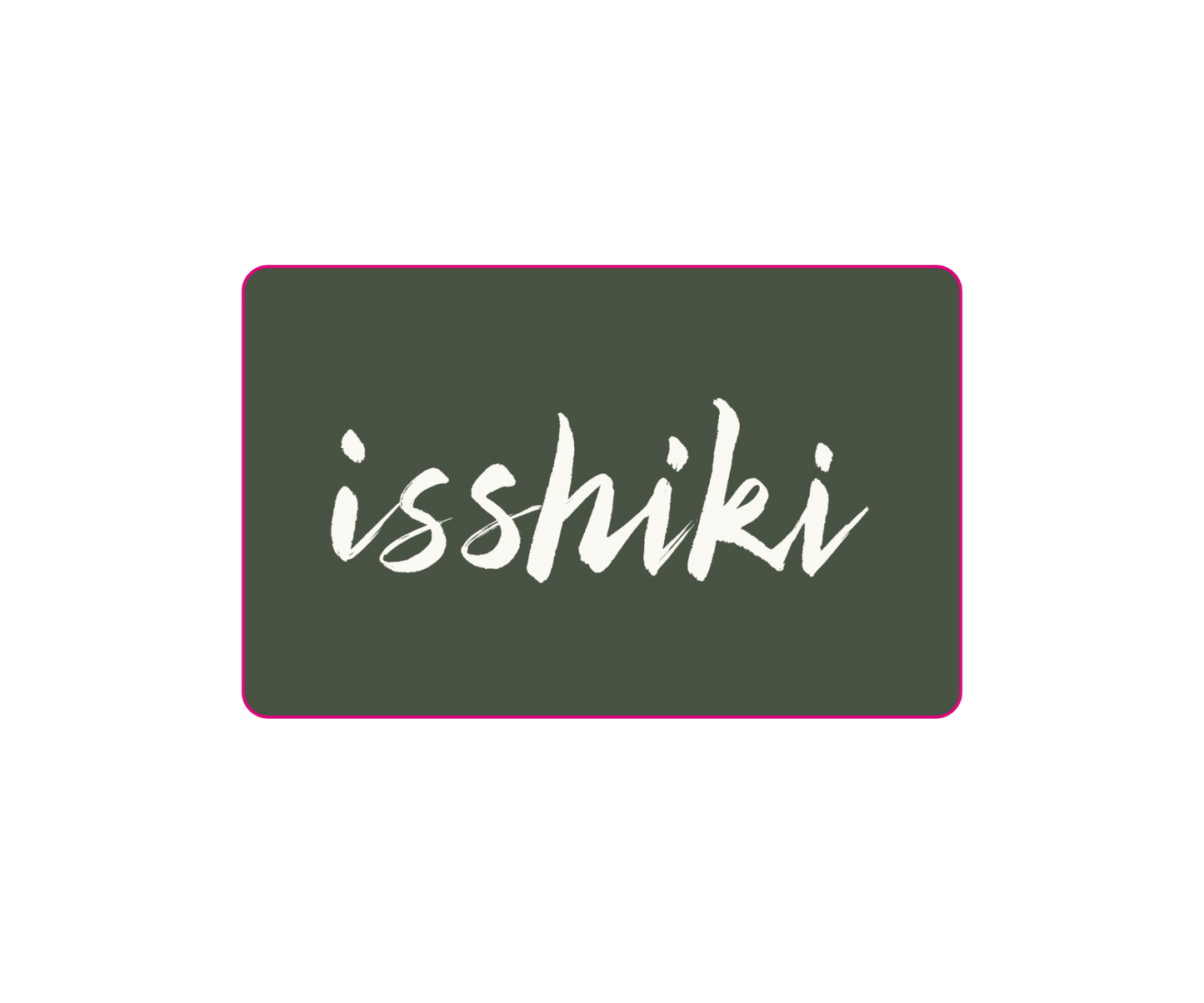 Isshiki NYC Cafe Gift Card