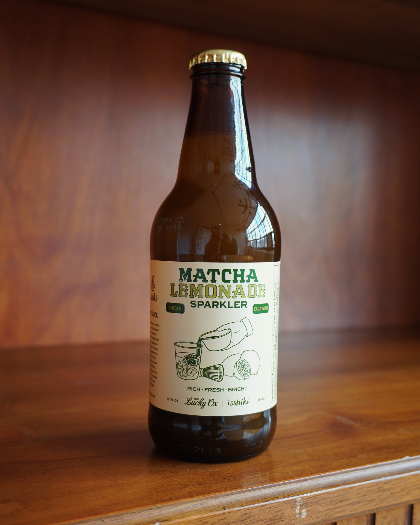 The Lucky Ox | Isshiki: Matcha Lemonade Sparkler (12-Pack)