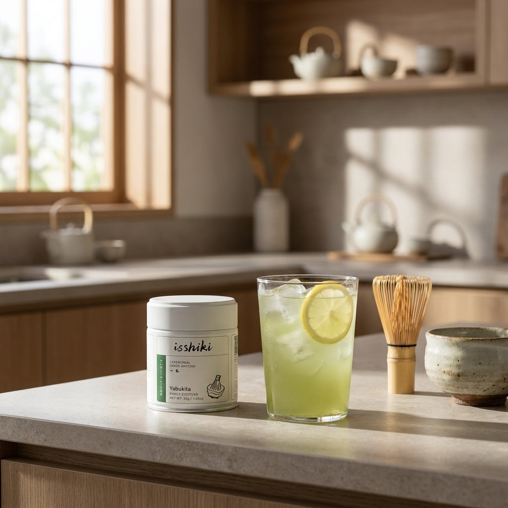 Green Tea With Lemon, Reimagined as Matcha