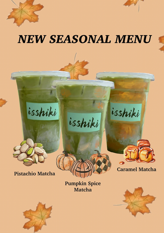 Welcome Fall with Isshiki Match's Cozy New Menu