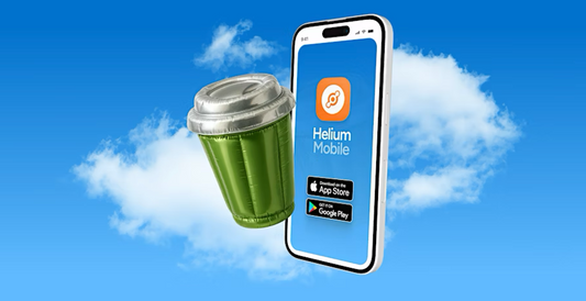 A Cloudy Kind of Day with Helium Mobile ☁️🍵