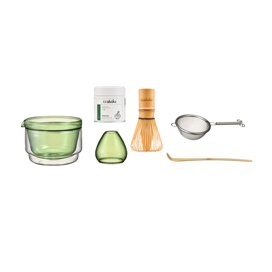 Isshiki x Hario Yabukita Tin Matcha Set