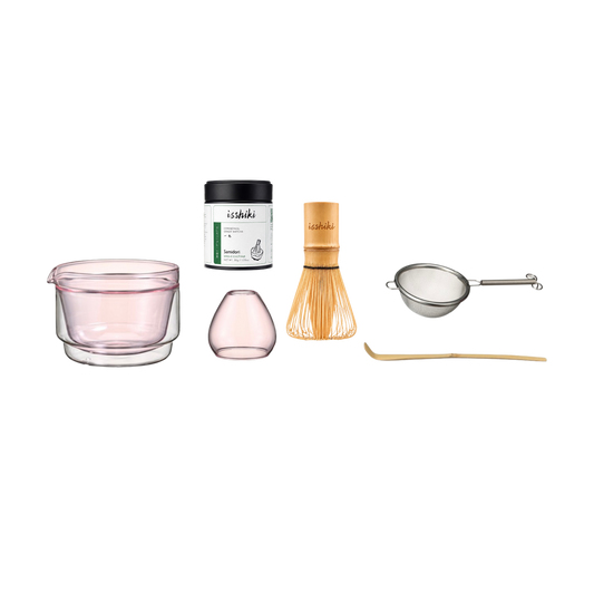Isshiki x Hario Samidori Tin Matcha Set