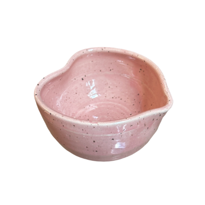 Handcrafted Heart-Shaped Matcha Bowls