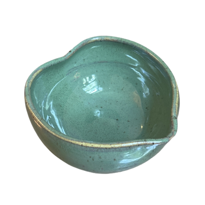 Handcrafted Heart-Shaped Matcha Bowls