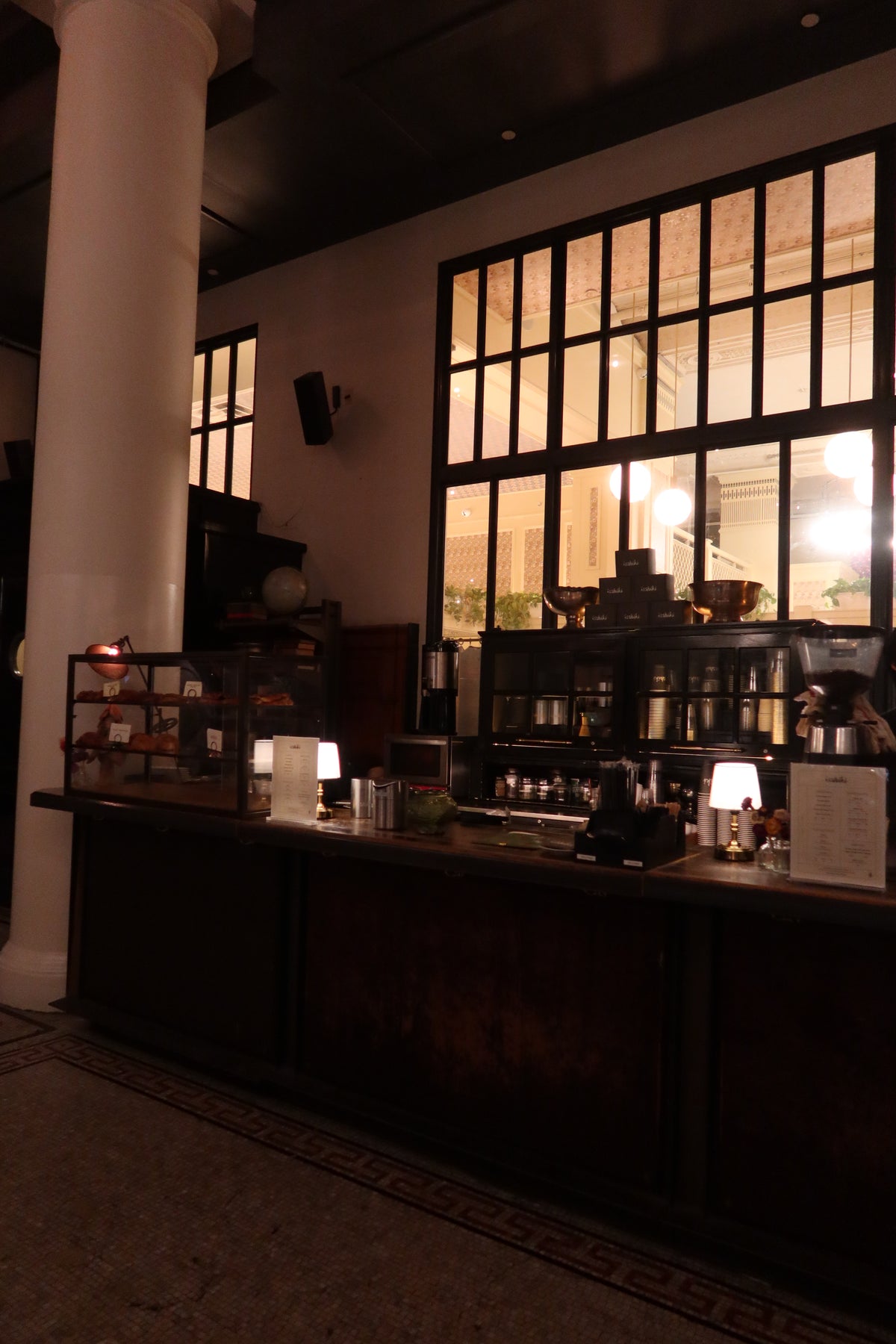 Isshiki Matcha café counter inside Ace Hotel in Nomad