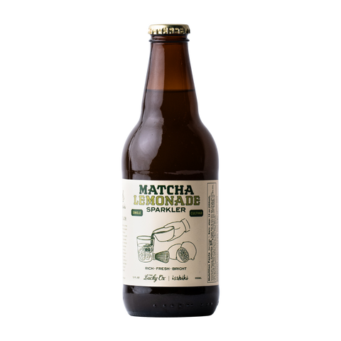 Matcha Lemonade Sparkler 12-Pack (The Lucky Ox) – isshiki matcha