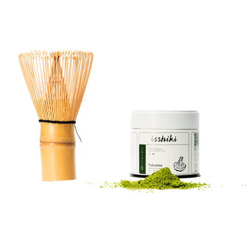 Yabukita Starter Kit: Matcha & Bamboo Whisk – isshiki matcha